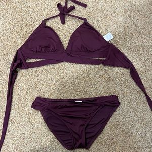 matching bottom and top bikini